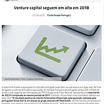 Venture capital seguem em alta em 2018